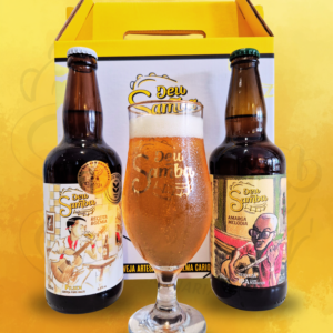 Kit Presente 2 Cervejas (500ml) + 1 Taça