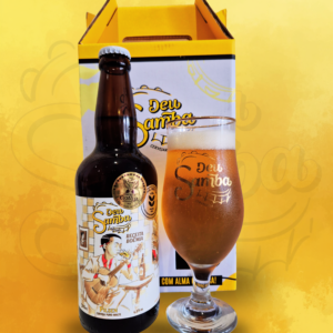 Kit Presente 1 Cerveja (500ml) + 1 Taça